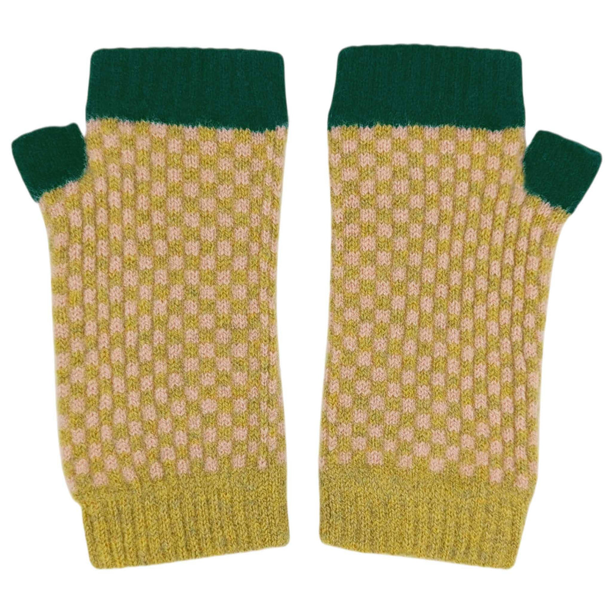 Lambswool wrist warmers