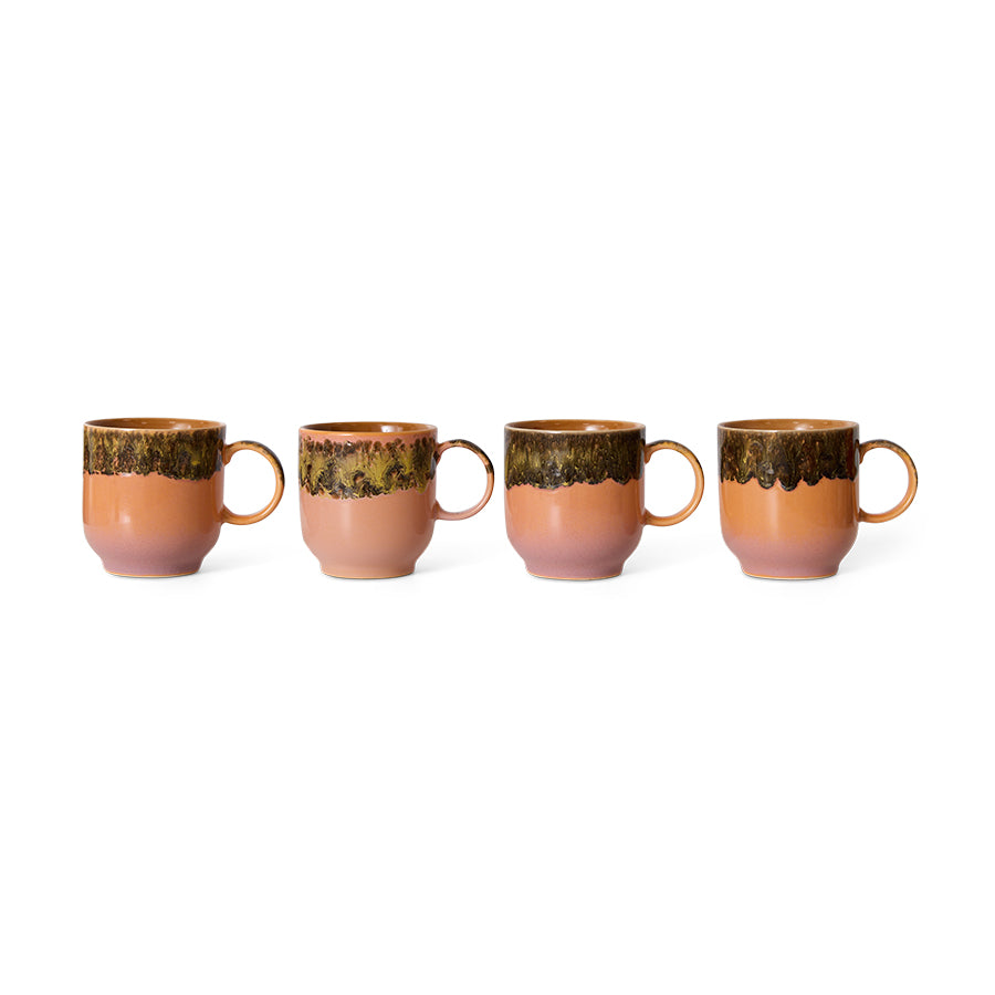 70s ceramics cafe mug (Lush)
