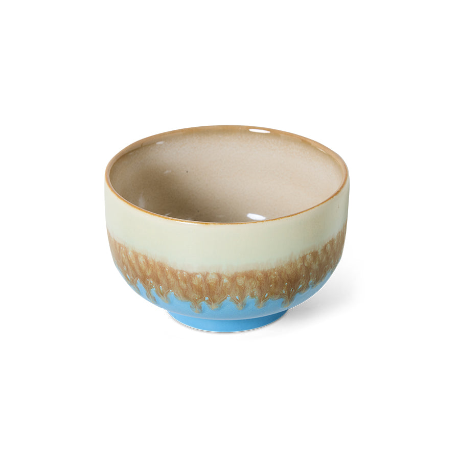 70s Ceramics noodle bowl (Azure)
