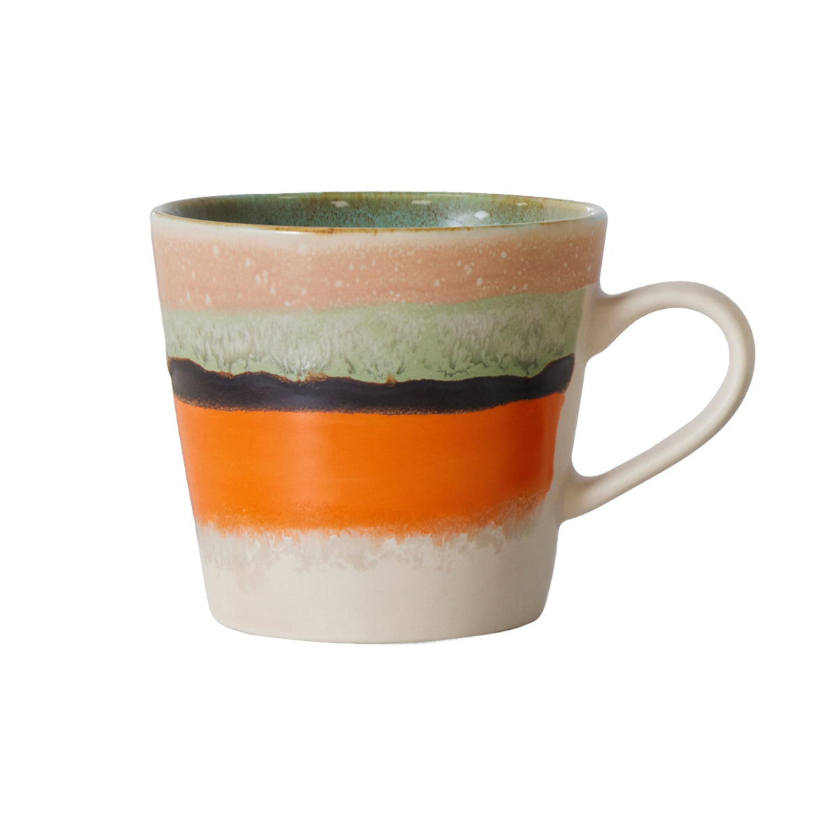 70s Ceramics cappuccino mug (Burst)