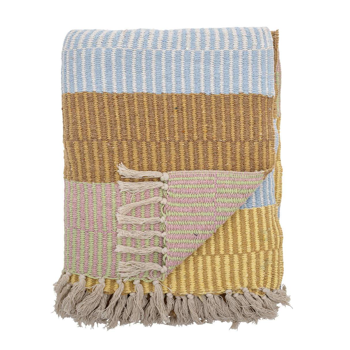 Isnel recycled throw (yellow)