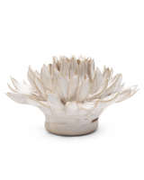 Ivory Spider Mum ceramic flower