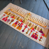 Scandinavian flat weave rug