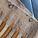 Scandinavian flat weave rug