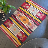 Medallion design Turkish kilim
