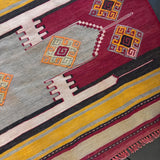 Medallion design Turkish kilim