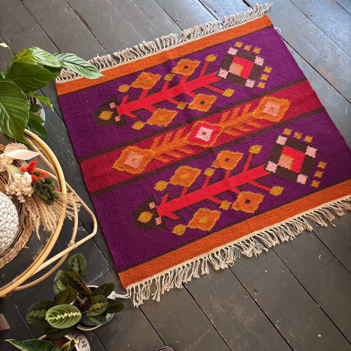 Bright Scandi rug