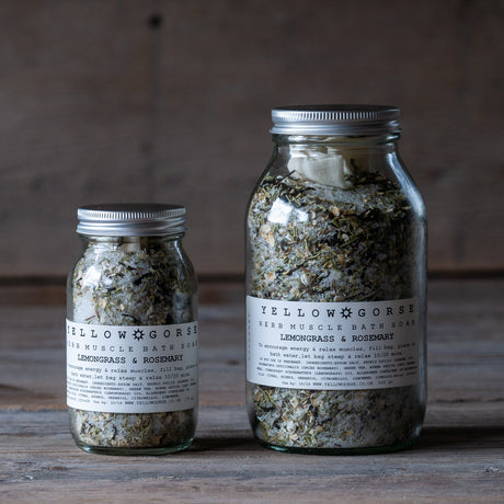 Energising muscle relief bath salts
