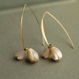 Pearl Snowdrop Earrings
