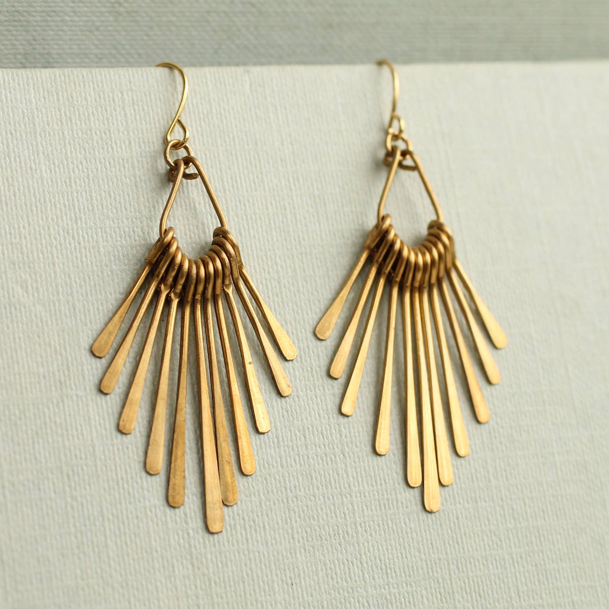 Art Deco Fringe Earrings