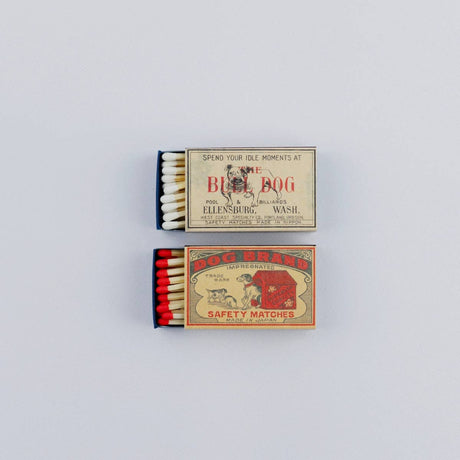 Family Pets retro match boxes
