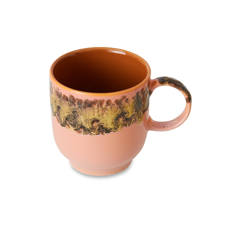 70s ceramics cafe mug (Lush)