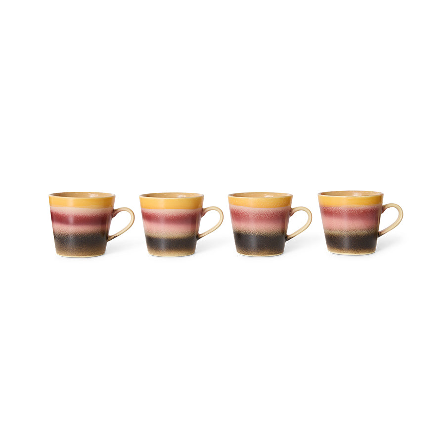70s Ceramics cappuccino mug (Sunset)