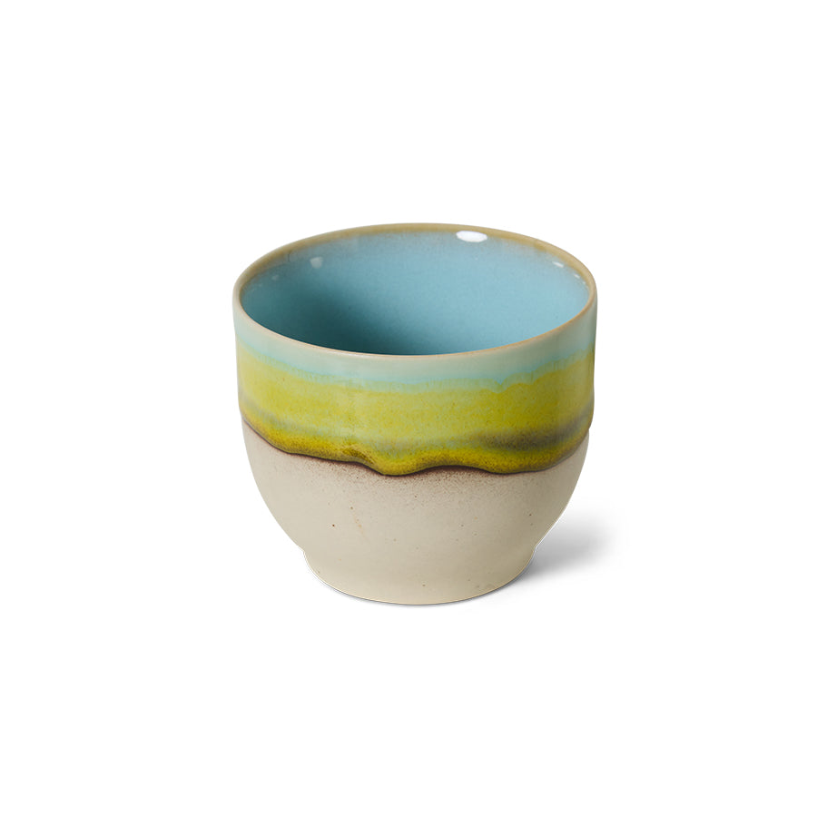 70s Ceramics cafe cup (Glint)
